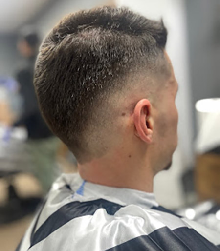 Barbería Meloumari corte caballero